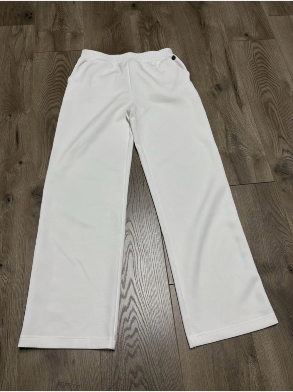 Lilly Pulitzer UPF 50+ Luxletic 30.5" Dylana Wide Leg Track Pant Coconut